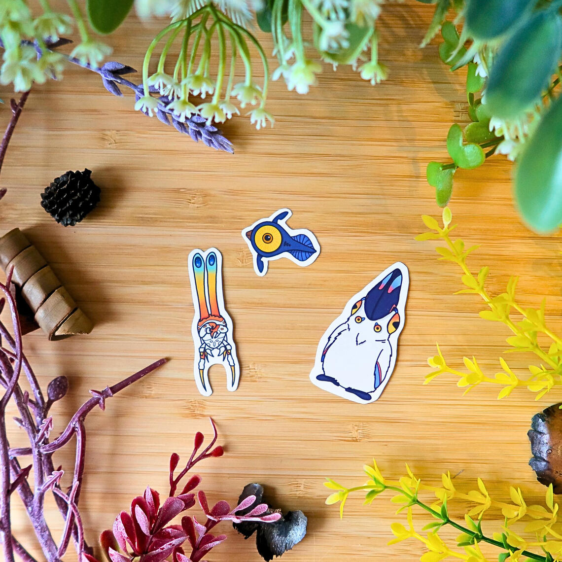 Subnautica sticker pack 3 matte stickers 800 HUF / 2.50 EUR