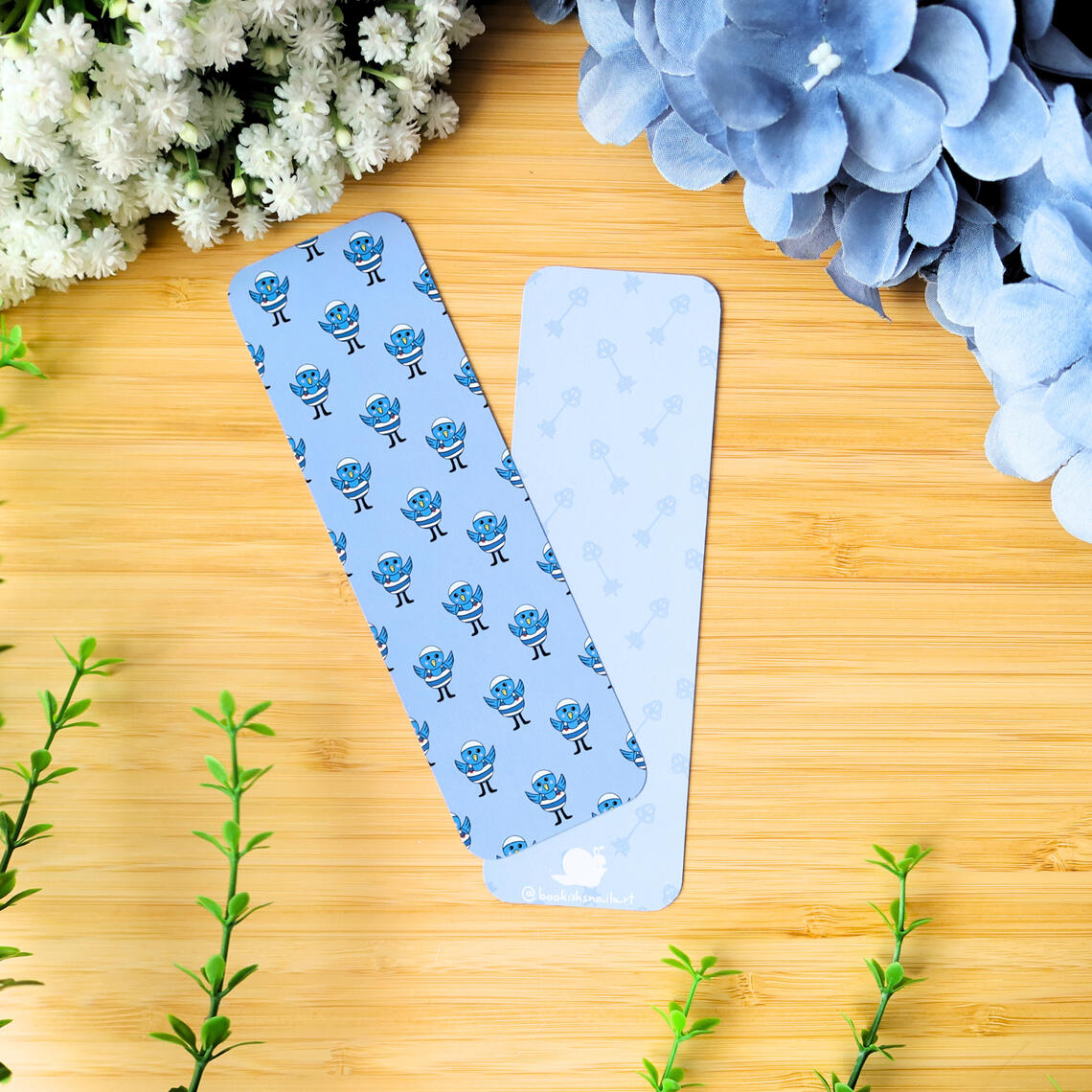 Swim Bird bookmark thick matte paper 800 HUF / 2.50 EUR