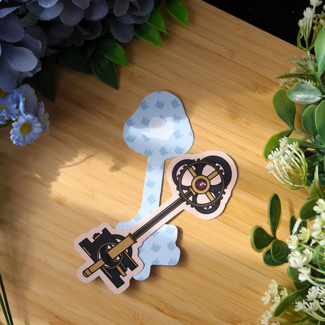 Basement Key bookmark thick matte paper 1000 HUF / 3 EUR