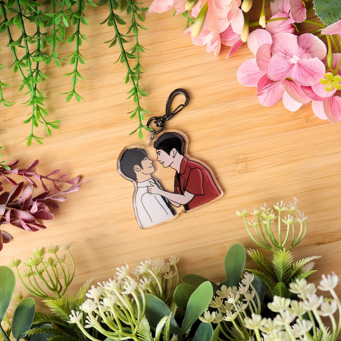 ArthitKongpob confrontation keychain acrylic keychain with epoxy finish on one side 3.500 HUF / 10 EUR