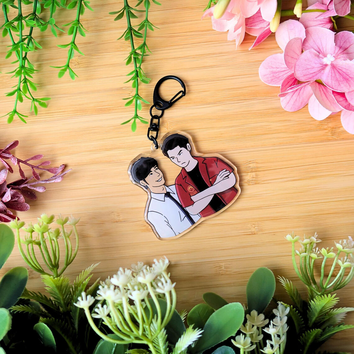 ArthitKongpob keychain acrylic keychain with epoxy finish on one side 3.500 HUF / 10 EUR
